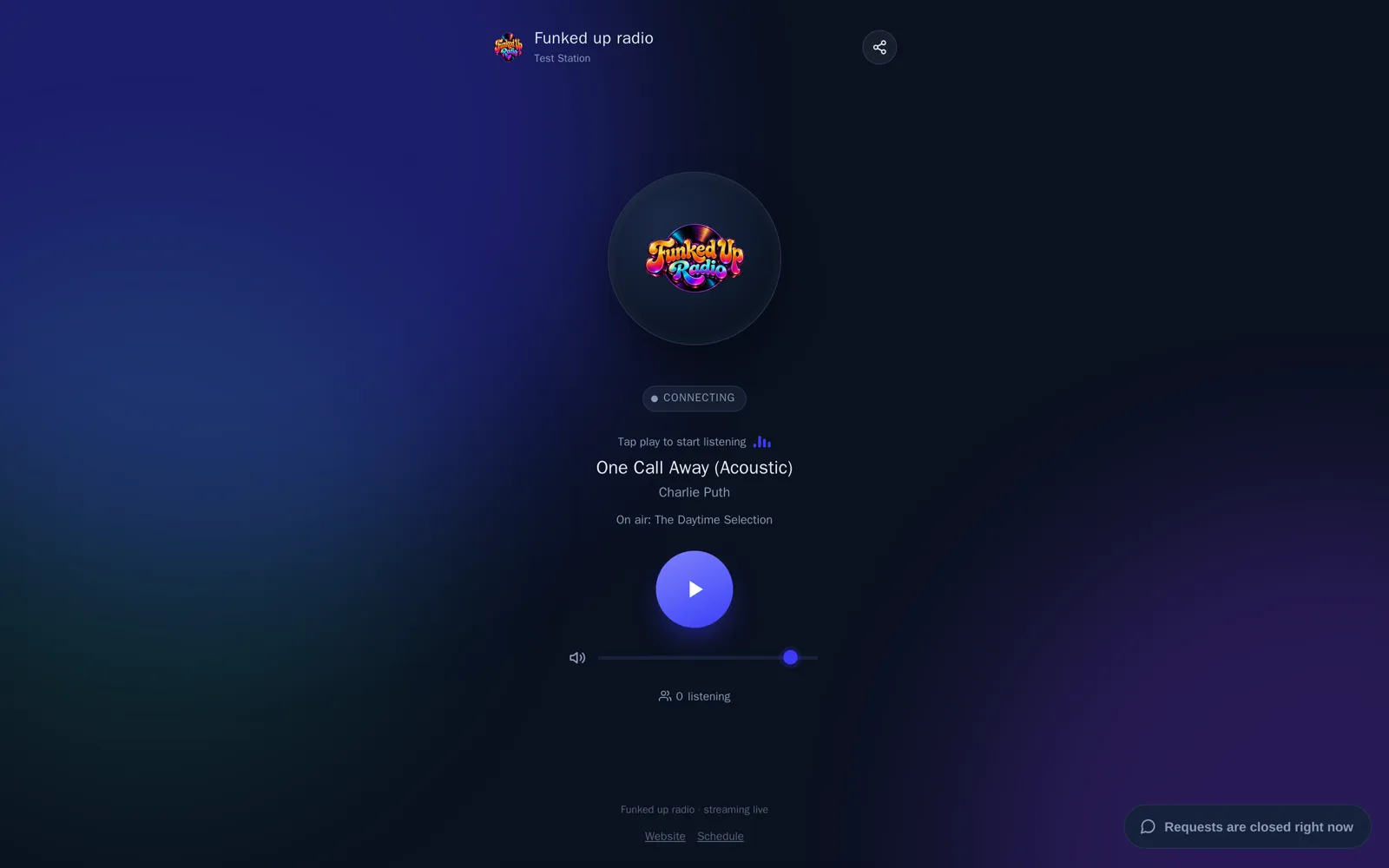 Web player
